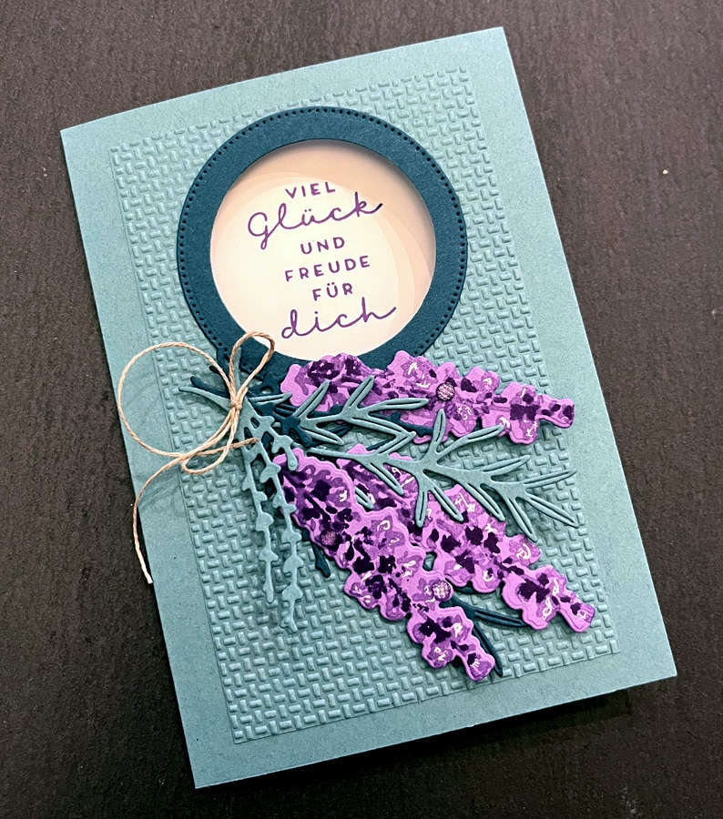 Lavendel Windowcard