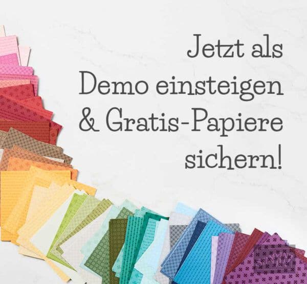 Saleabration-Demo-einsteigen in der saleabration 2021 als demo einsteigen und tolle papiere gratis bekommen