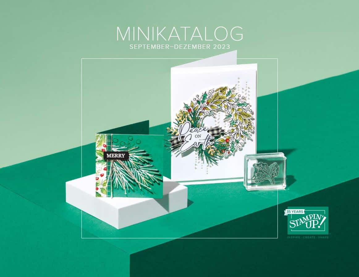 Stampin Up Minikatalog 2023 September-Dezember Herbst Weihnachten Stampin Up Minikatalog 2023 September-Dezember Herbst Weihnachten