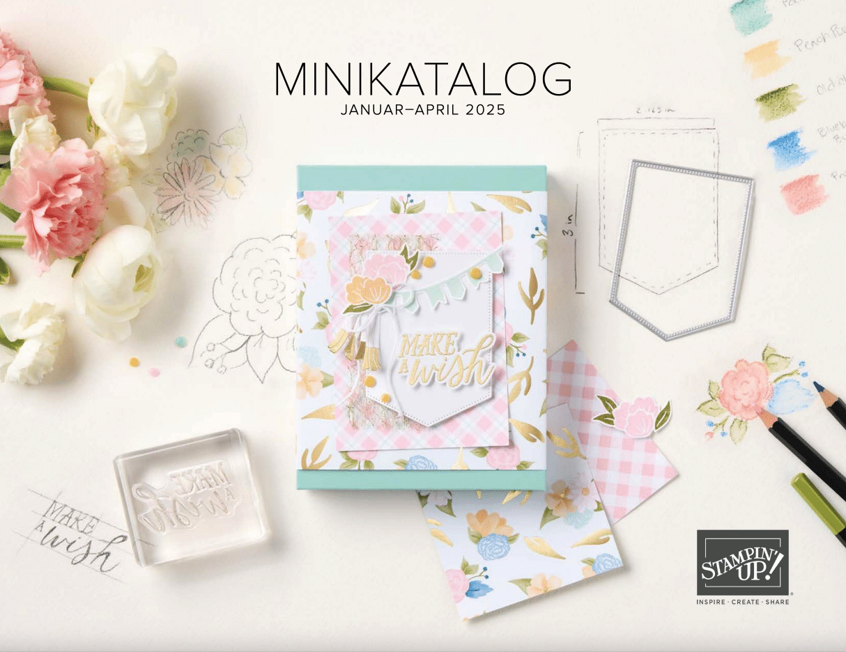 stampin Up Minikatalog Januar bis April 2025