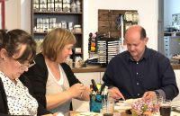 teamtreffen ela paierschaetzchen anja hoff und damir basic